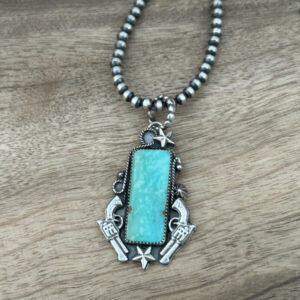 Straight Down the Barrel Pendant