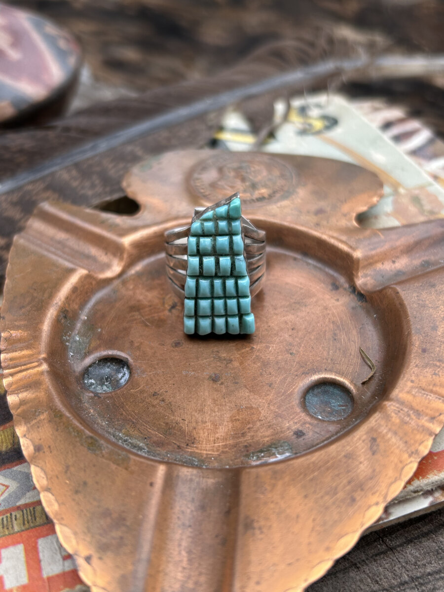 Desert Loom Turquoise Ring - Image 2