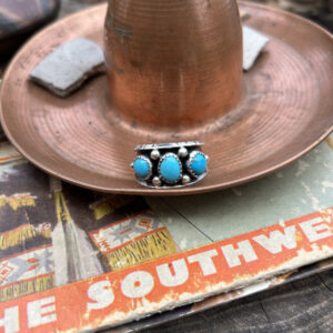 Three Sisters Turquoise Ring