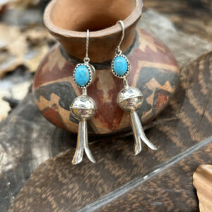 Blue Bloom Squash Earrings