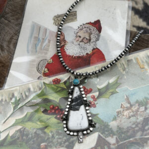Desert Snowflake Tree pendant