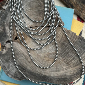 4mm Silver Pearls